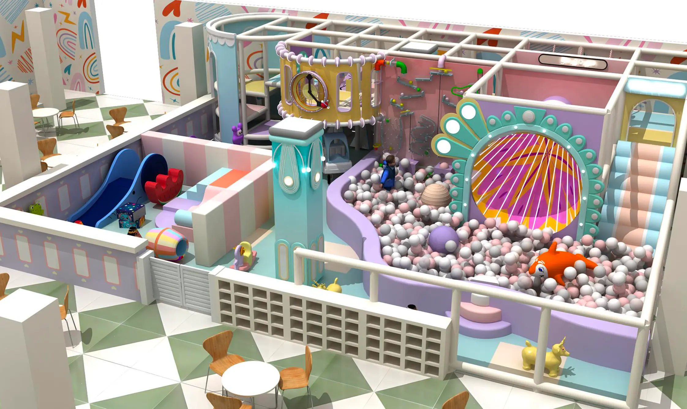 Loc de joaca modular interior JPI110