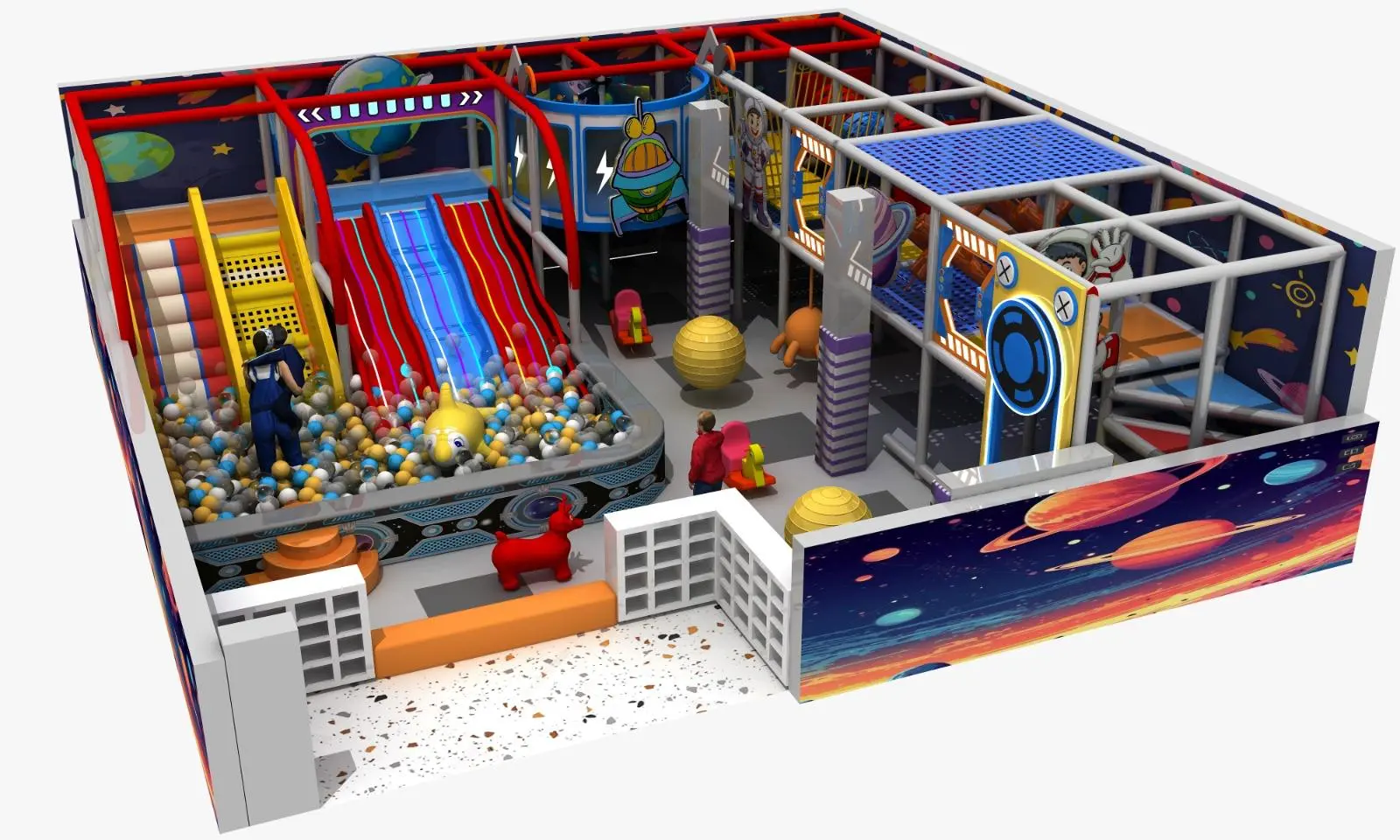 Loc de joaca modular interior JPI134