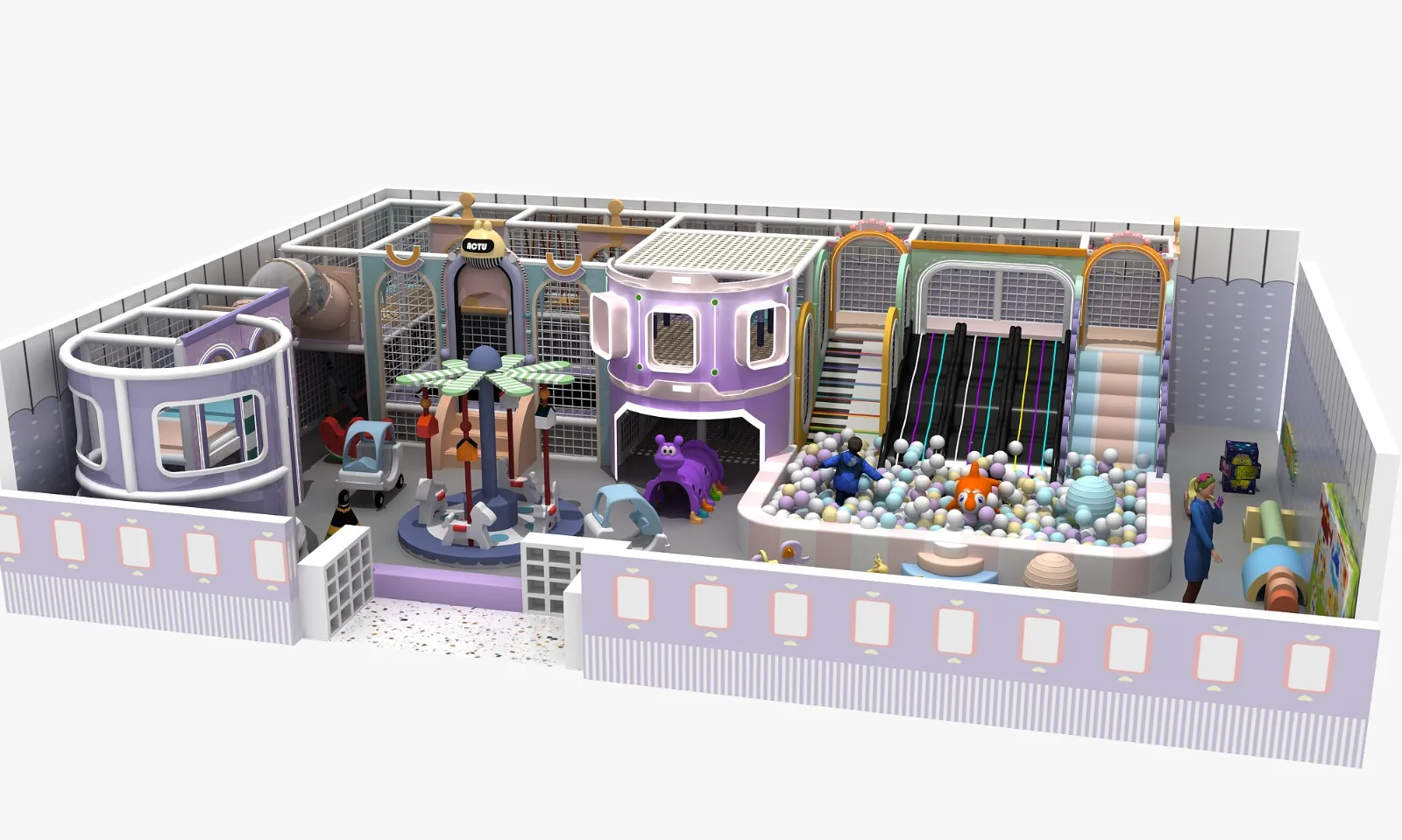 Loc de joaca modular interior JPI126