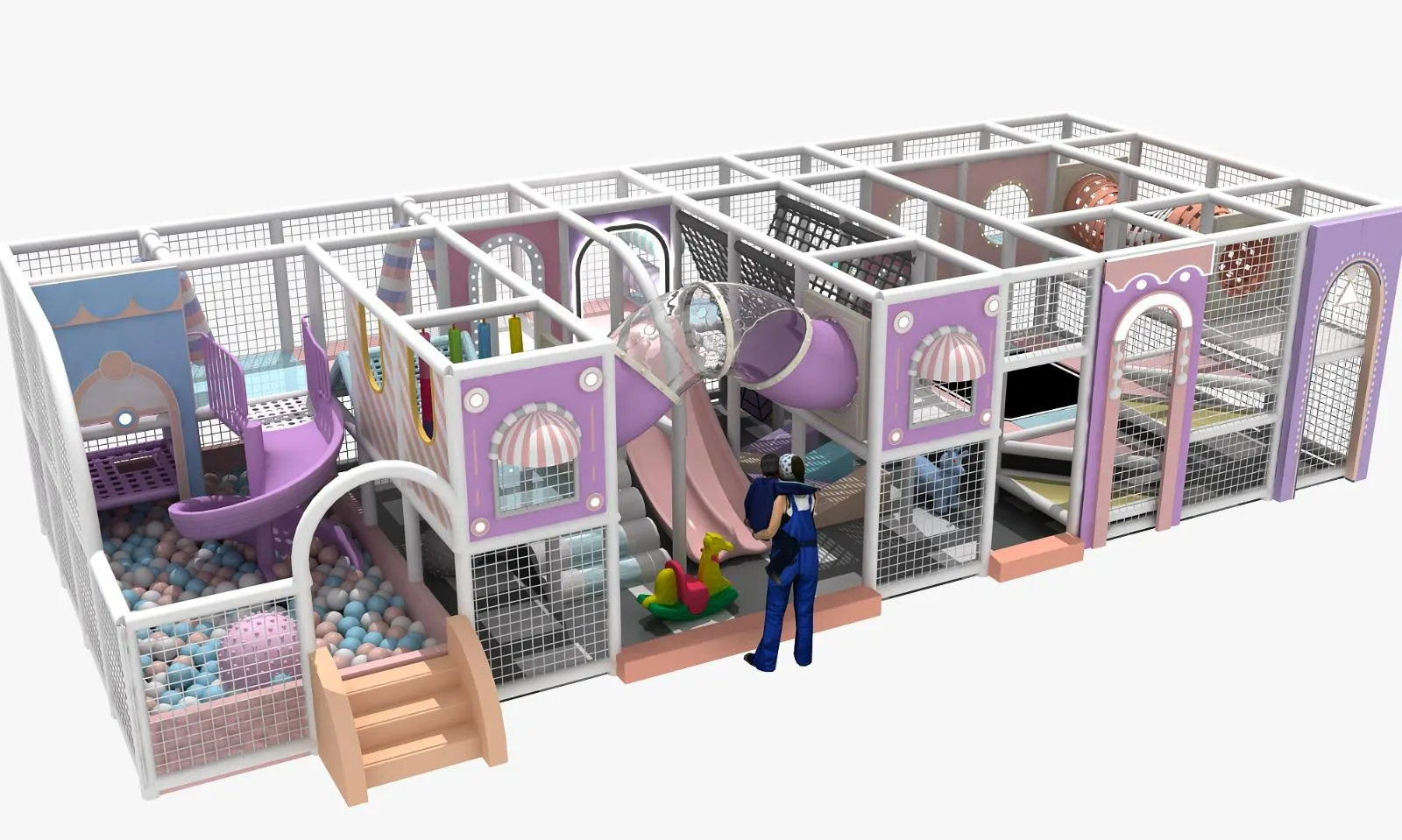 Loc de joaca modular interior JPI124