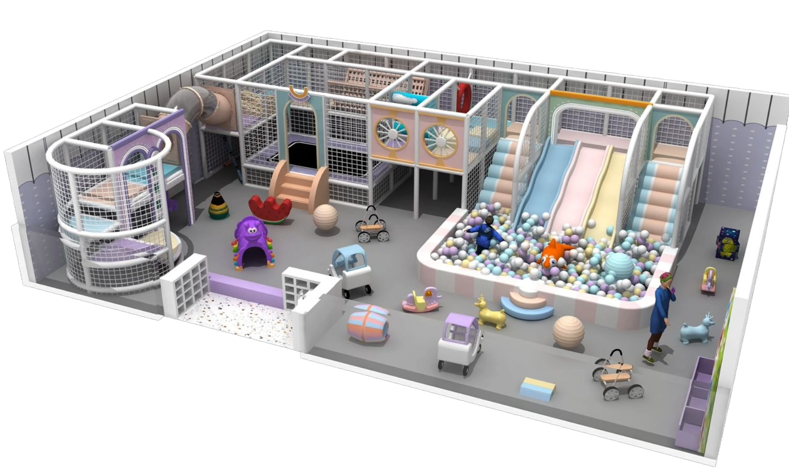 Loc de joaca modular interior JPI101