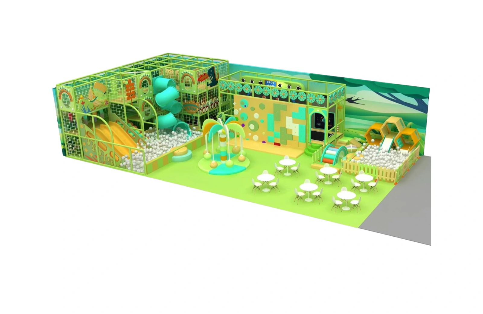 Loc de joaca modular interior JPI114