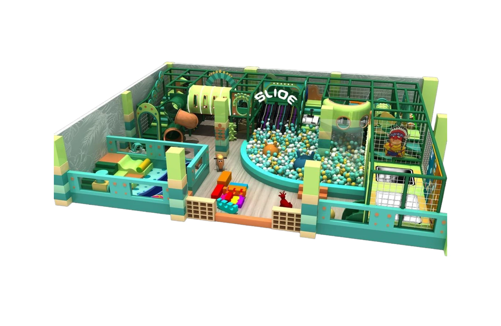 Loc de joaca modular interior JPI115