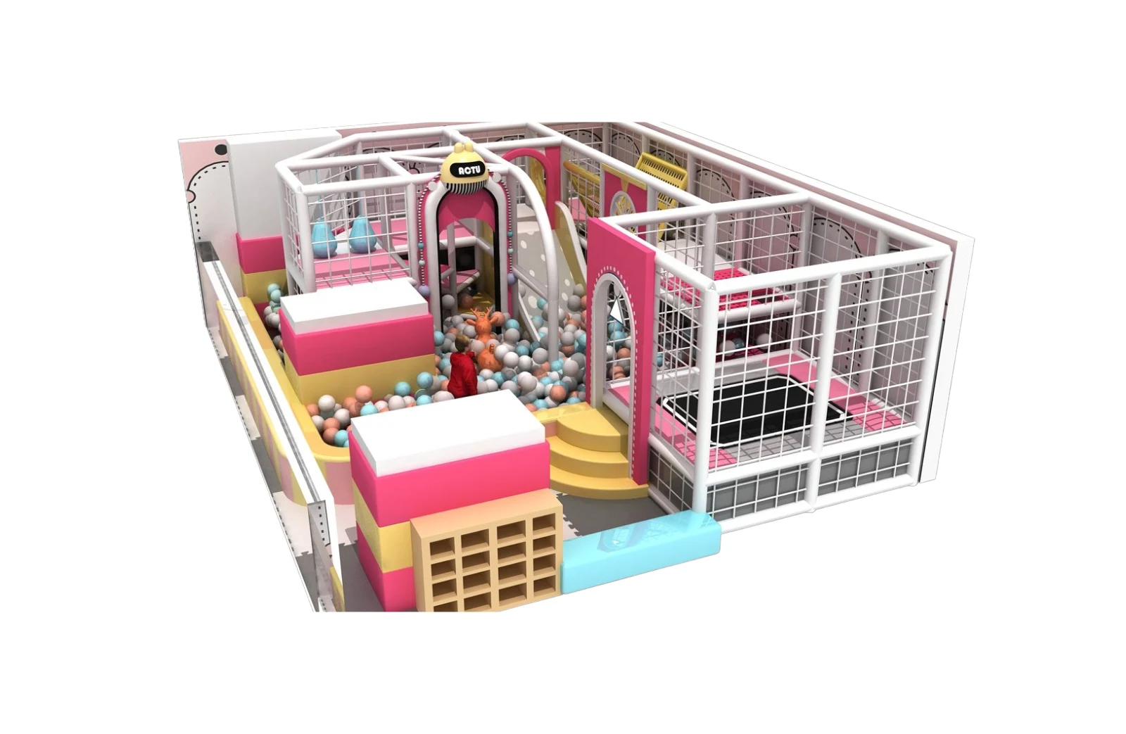 Loc de joaca modular interior JPI136