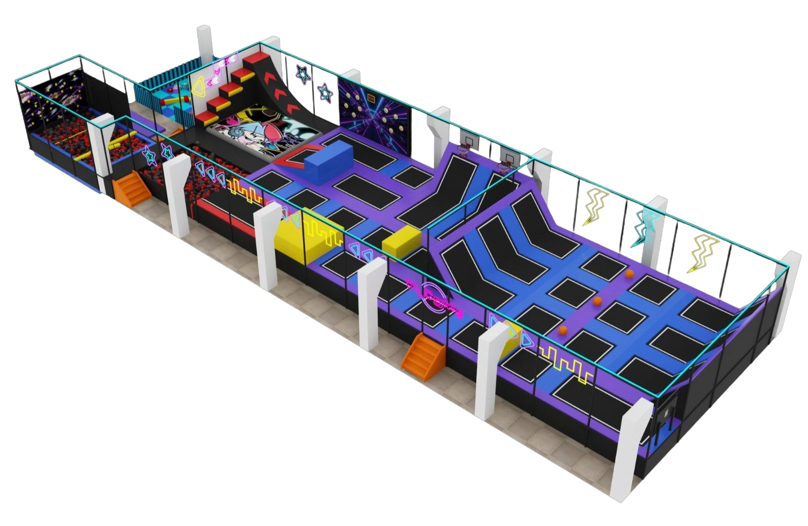 Loc de joaca modular interior JPI140