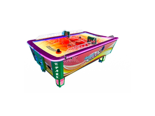 Curved Air Hockey Table